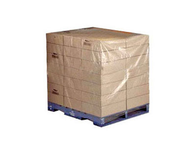 Wholesale Printed Shrink Pallet Covers Plastic Shrink Pallet Covers