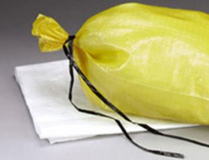 Yellow custom polypropylene bags