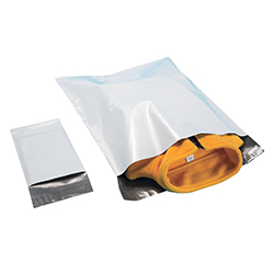 Poly Mailers, Non-Perforated, 2.5 mil, Recycled