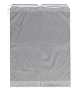 EVA Flat Cotton Drawstring Ice Bags Custom Printed Plastic Bags
