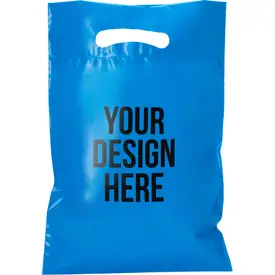 Custom printed plastic outlet take out bags